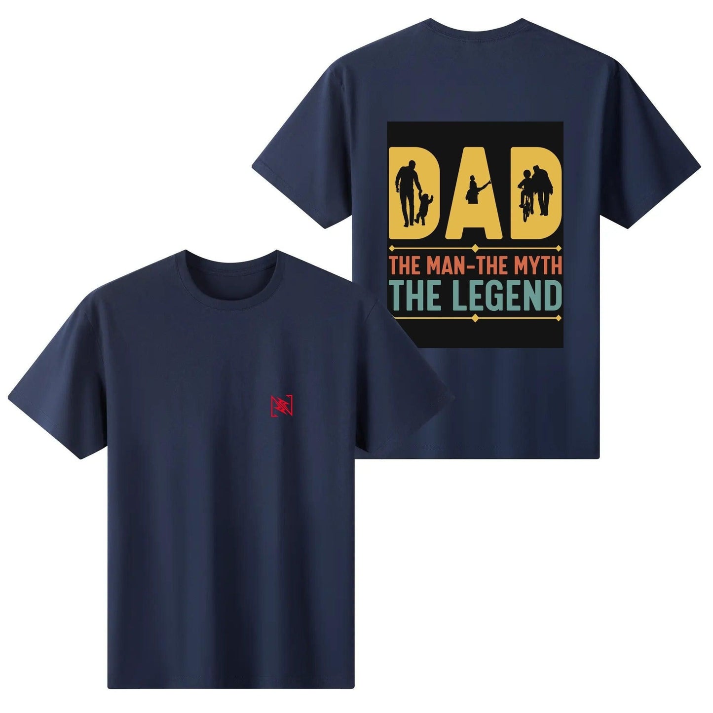 Dad The Legend Womens Cotton T Shirt - NX Vogue New York | Luxury Redefined