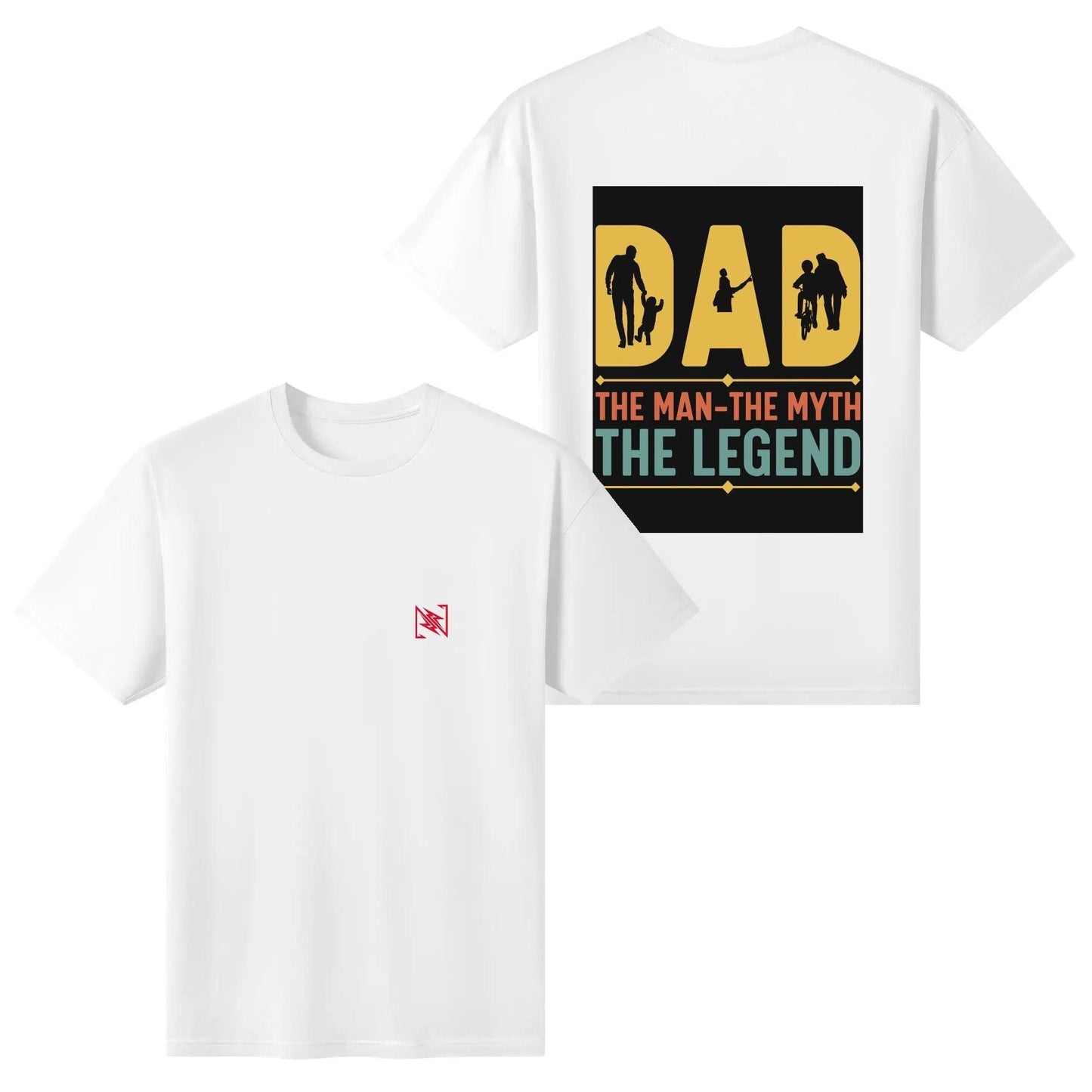 Dad The Legend Womens Cotton T Shirt - NX Vogue New York | Luxury Redefined