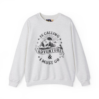 Adventure is calling Crewneck Sweatshirt Sweatshirt   