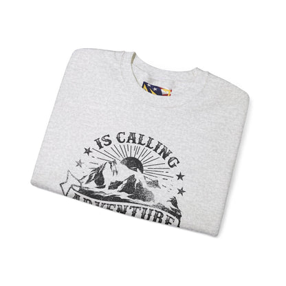 Adventure is calling Crewneck Sweatshirt Sweatshirt   