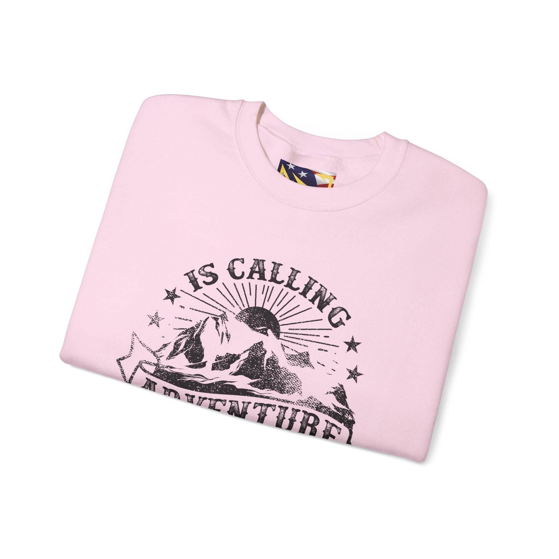 Adventure is calling Crewneck Sweatshirt Sweatshirt   