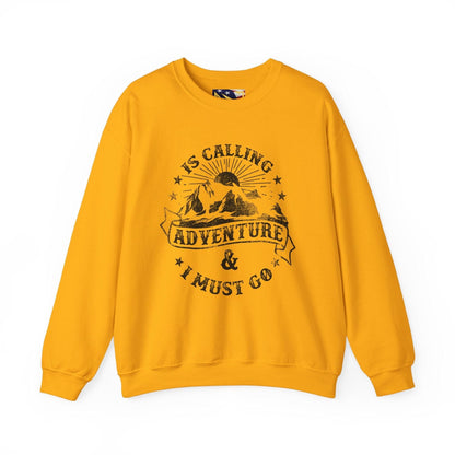 Adventure is calling Crewneck Sweatshirt Sweatshirt   