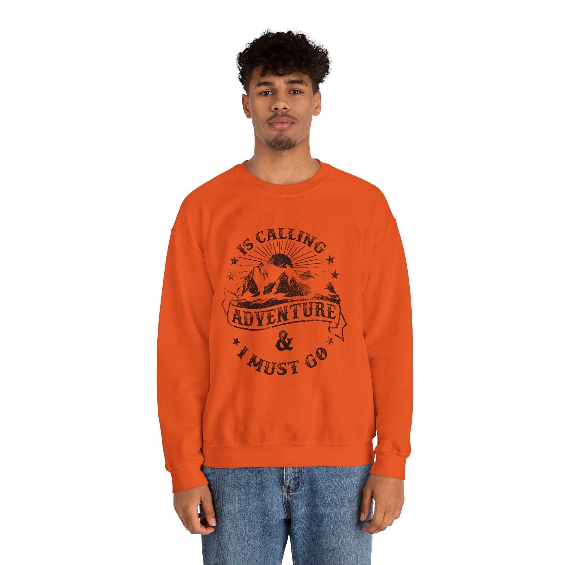 Adventure is calling Crewneck Sweatshirt - NX Vogue New York | Luxury Redefined