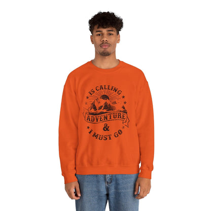 Adventure is calling Crewneck Sweatshirt - NX Vogue New York | Luxury Redefined