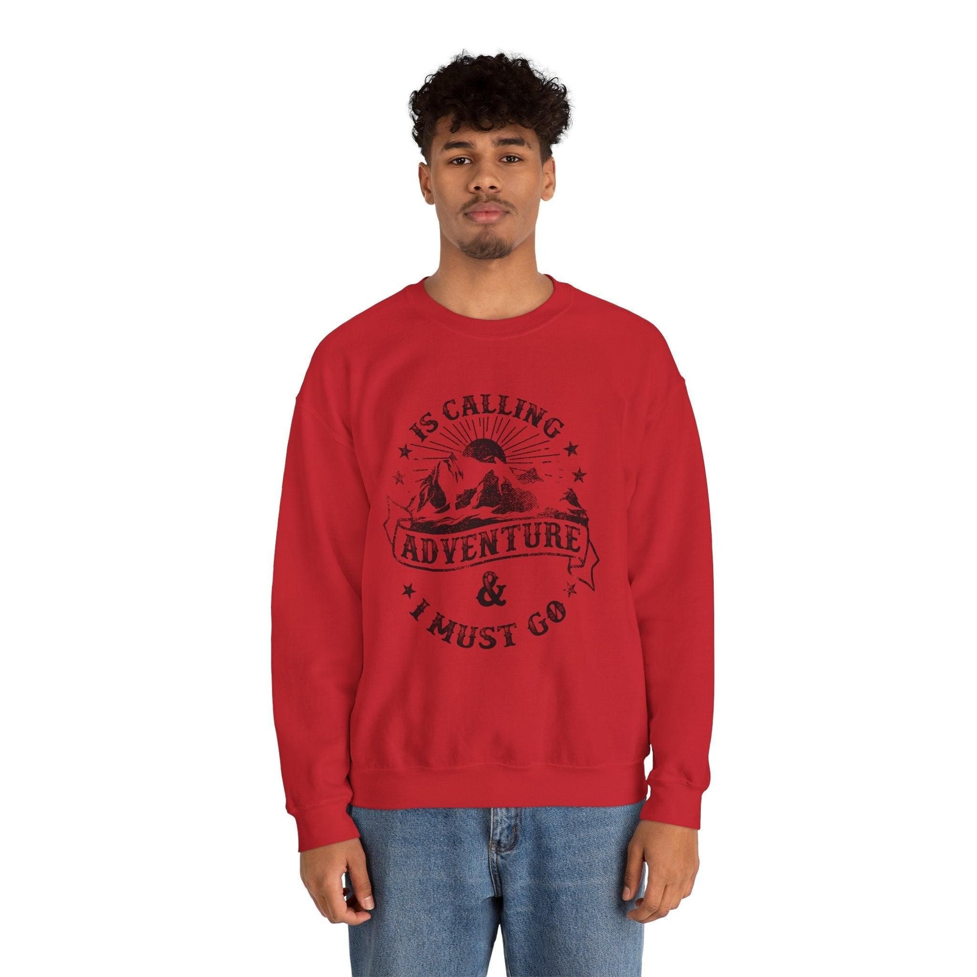 Adventure is calling Crewneck Sweatshirt - NX Vogue New York | Luxury Redefined