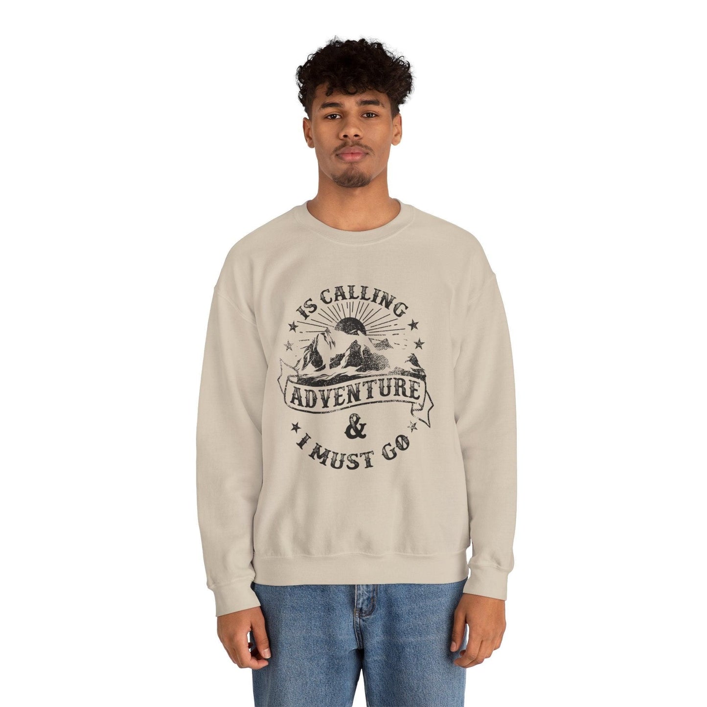 Adventure is calling Crewneck Sweatshirt - NX Vogue New York | Luxury Redefined