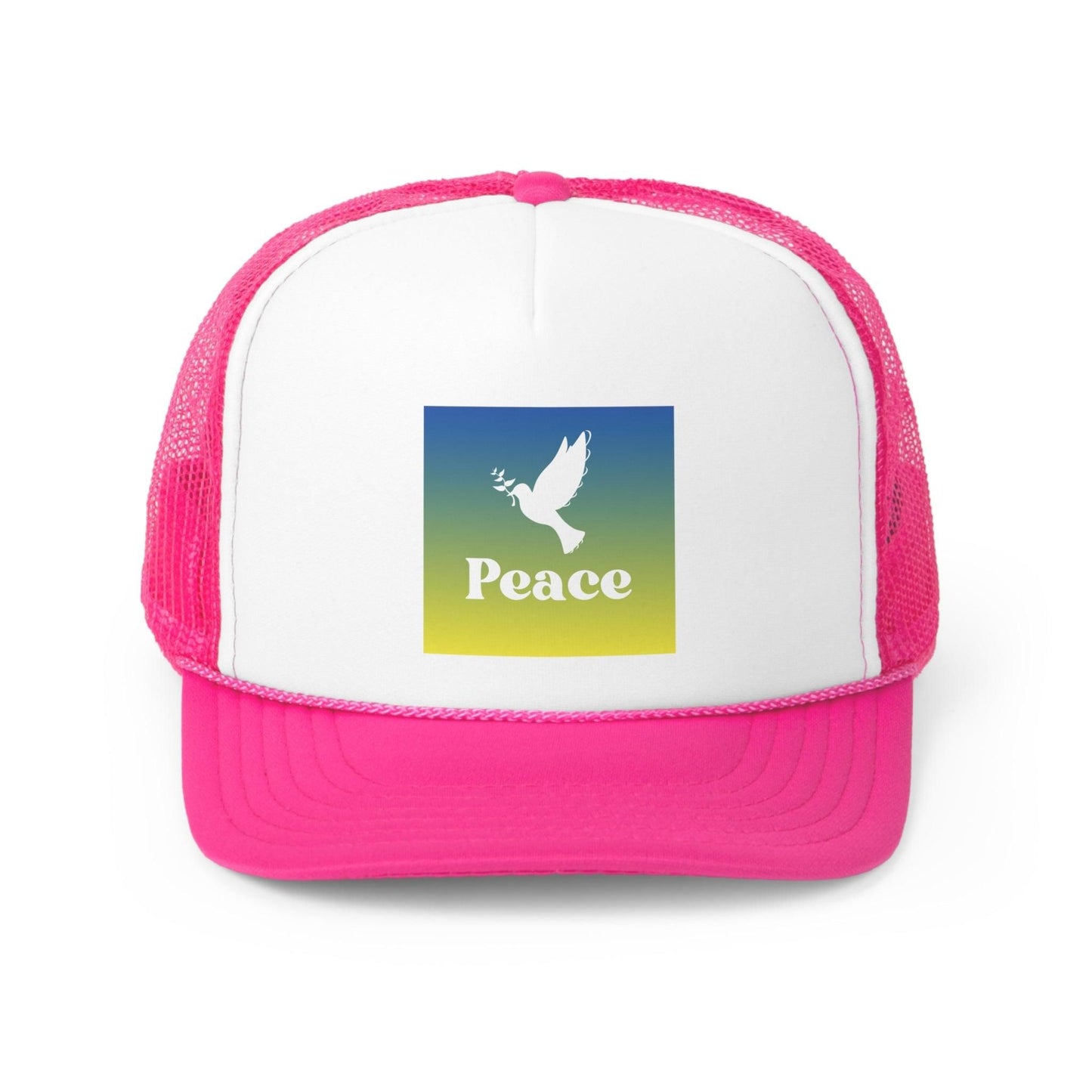 Peace Trucker Caps Cap Pink One size 