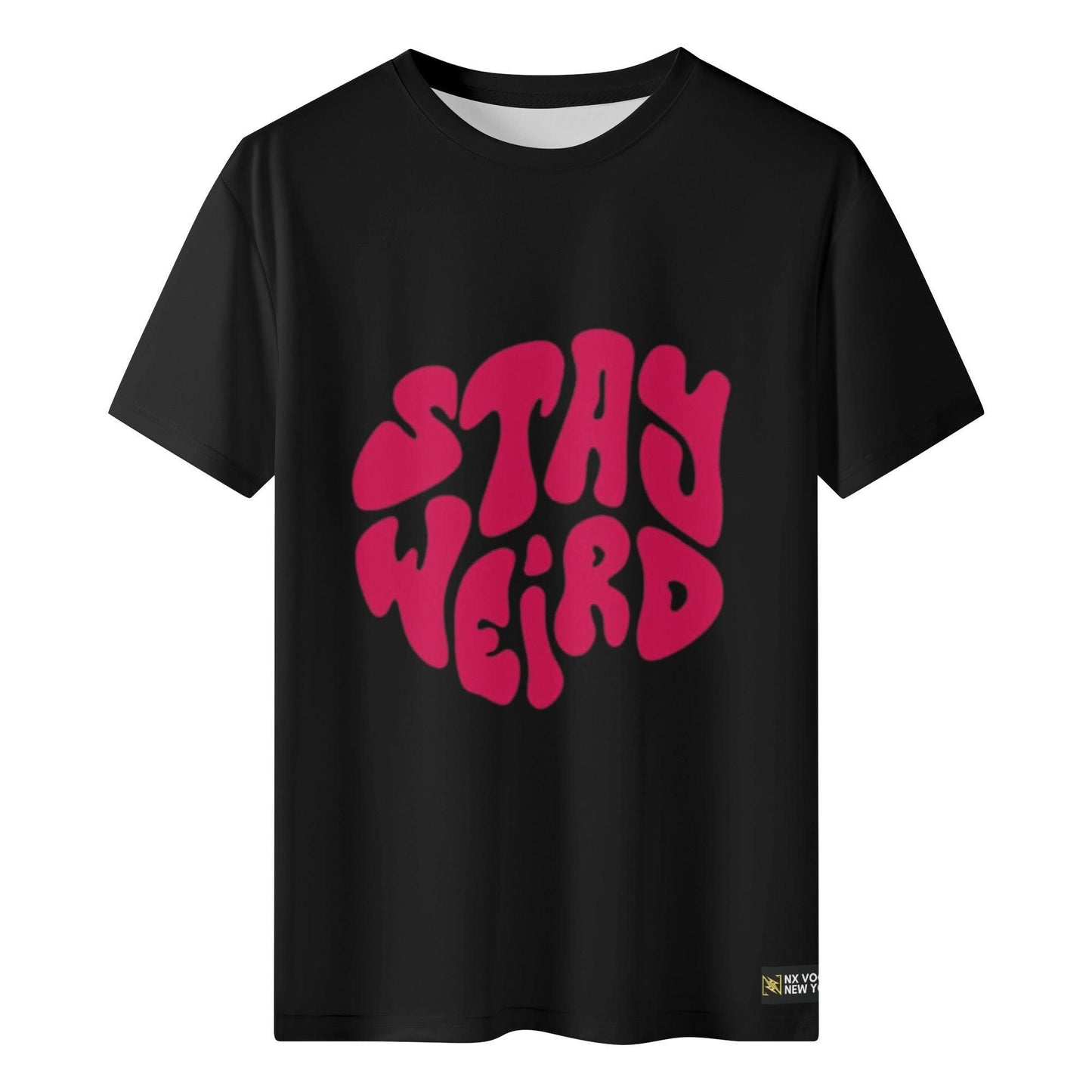 Stay Weird T-Shirt Black - NX Vogue New York | Luxury Redefined