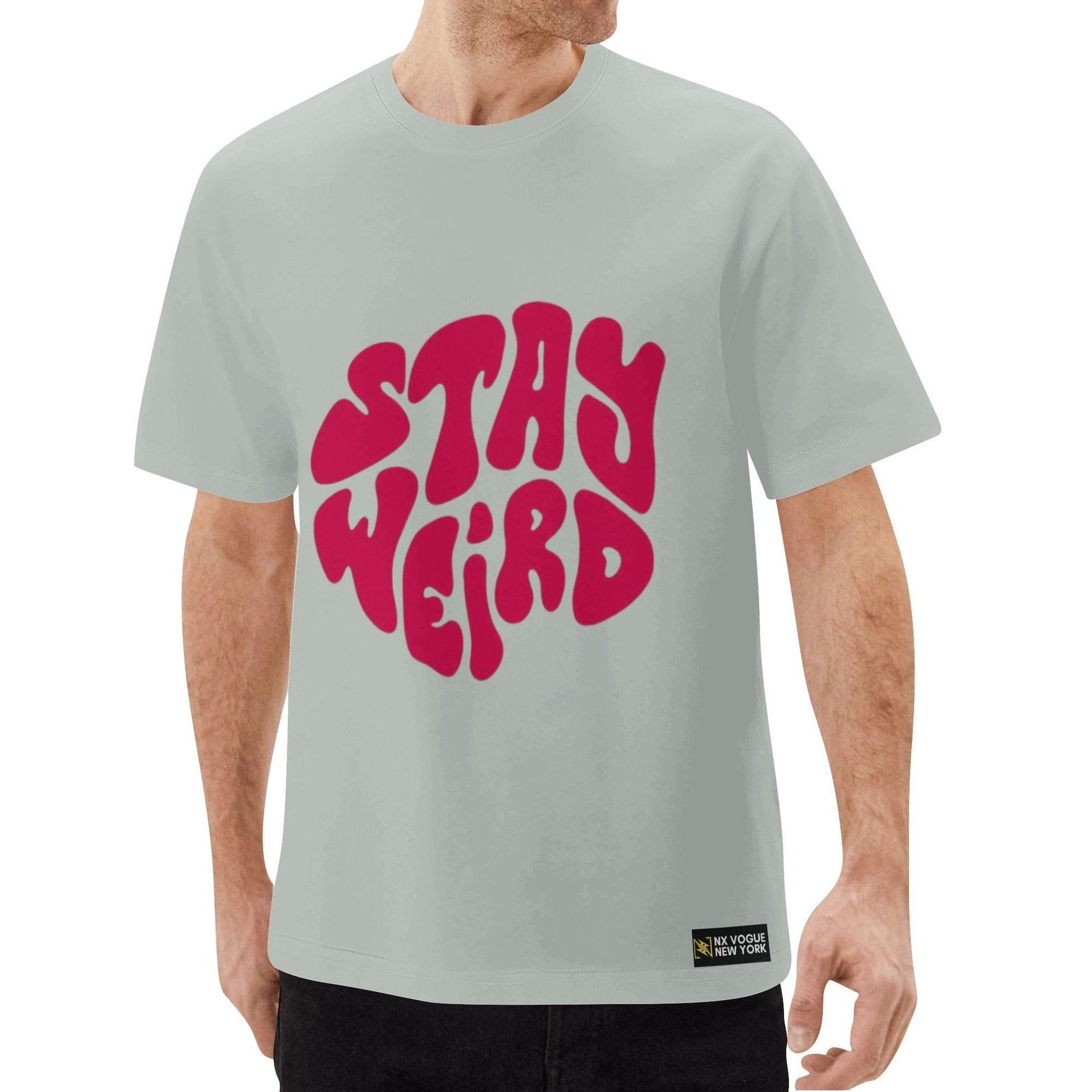 Stay Weird T-Shirt Sea Green - NX Vogue New York | Luxury Redefined